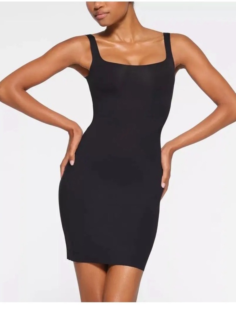 SKIMS BODY TANK SLIP DRESS BLACK/ONYX SIZE SMALL - $108 MSRP